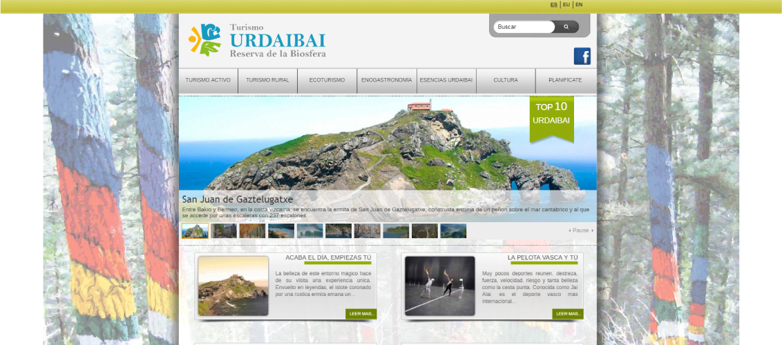 Urdaibai tourism in a luxury house